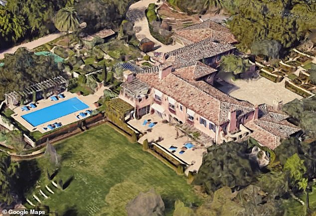 According to Meghan, the couple enjoyed a pool party at the Montecito home she shares with Prince Harry.