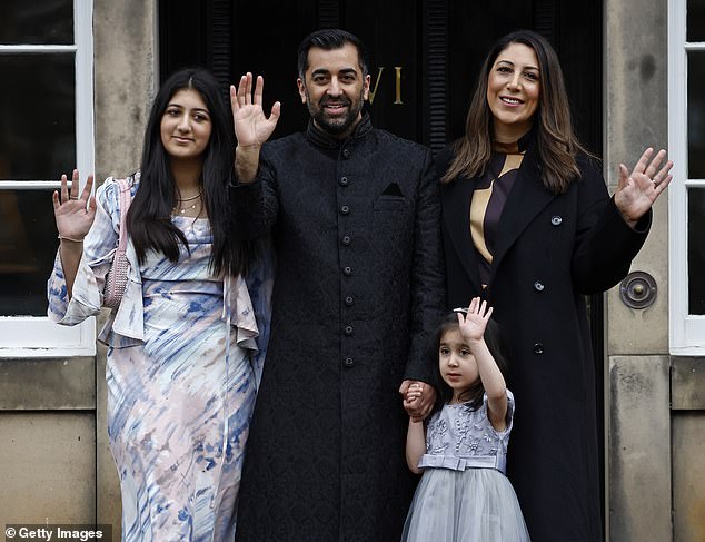 The couple regularly show off their fun side on TikTok alongside their daughters to help launch Mr Yousaf's profile.