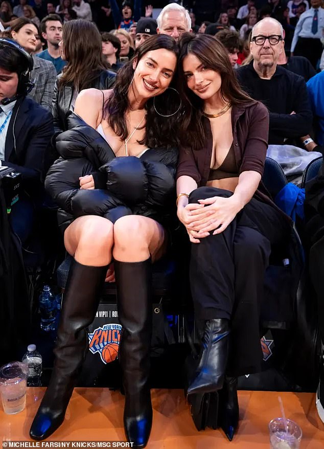 Ratajkowski has been given seats to watch Rangers play at MSG, sources say