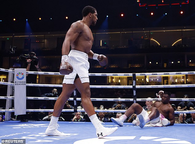 Ngannou was then knocked out in the second round when he faced Anthony Joshua in March.
