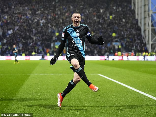 Jamie Vardy scored twice and the Foxes legend scored even more important goals for his team.