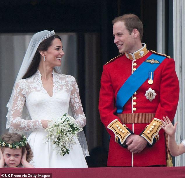 Around 163 million people tuned in to watch Kate and William get married in 2011.