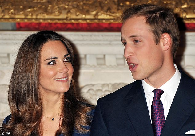 The royal couple met when they were students at St. Andrews University in Scotland, where they initially started out as friends.  Above: In the photo from 2010, a year before their wedding.