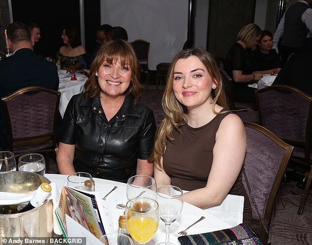 The mother and daughter looked cheerful as they took their seats at the table inside the event, which recognizes East and South East Asian cuisine across the UK.
