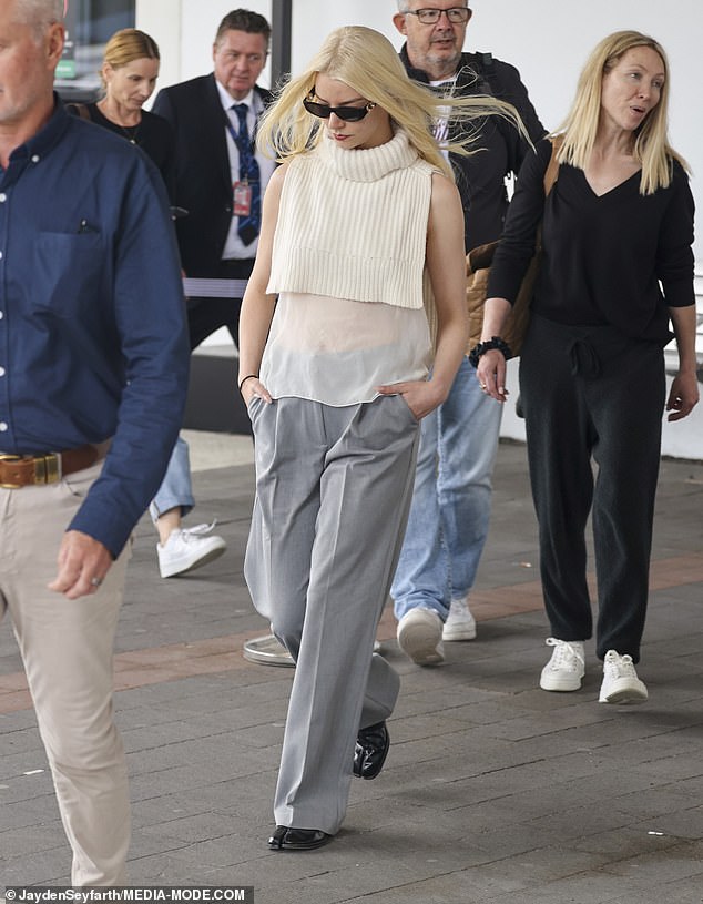 1714447832 76 Pure enjoyment Anya Taylor Joy looks chic in a mesh top