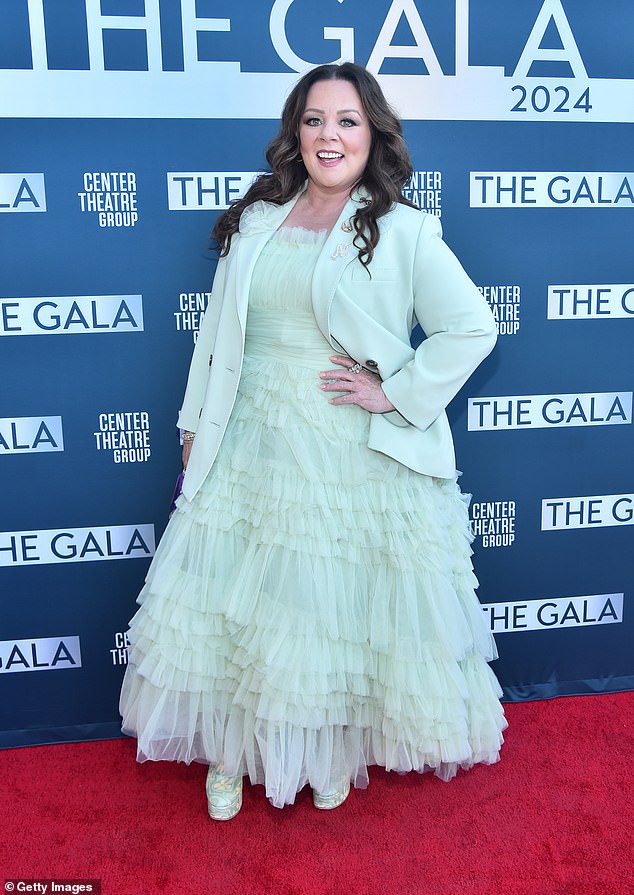 The Oscar-nominated actress attended CTG's The Gala 2024 at the Ahmanson Theater on Sunday in Los Angeles.
