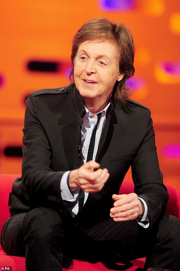 Ronnie and his bandmates Mick Jagger and Keith Richards received help from Sir Paul McCartney, who appears on the Hackney Diamonds song Bite My Head Off.