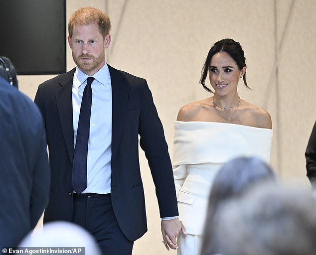 Meghan will fly from the United States to Nigeria to join her husband, Prince Harry, for an official visit immediately afterwards, it emerged yesterday.
