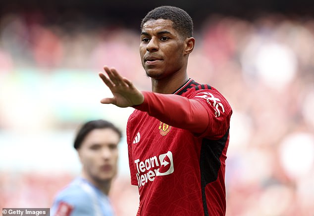The player in question is Marcus Rashford, a former servant of the club who has had a difficult season personally and on the field.