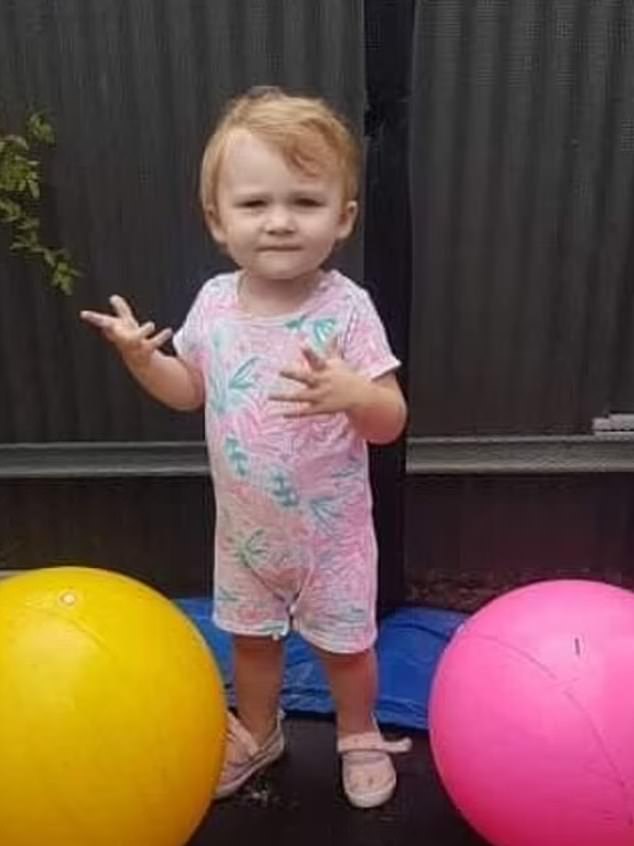 A former child care worker testified this week that Darcey-Helen Conley (pictured) said the child seemed tired, had low energy and appeared neglected and hungry during her final months at day care.