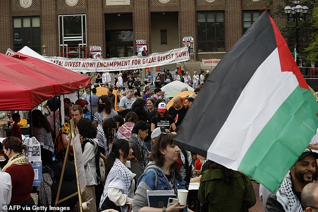 Protests against Israel's war against Hamas began at Columbia University earlier this month before spreading to campuses across the country.