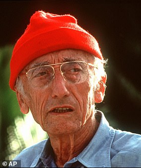 The Great Blue Hole was made famous by French ocean explorer Jacques Cousteau (pictured).  Who declared it one of the five best diving sites in the world?