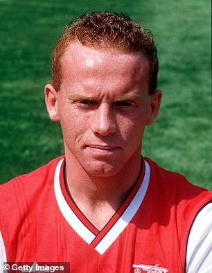 He won the old First Division twice with Arsenal.