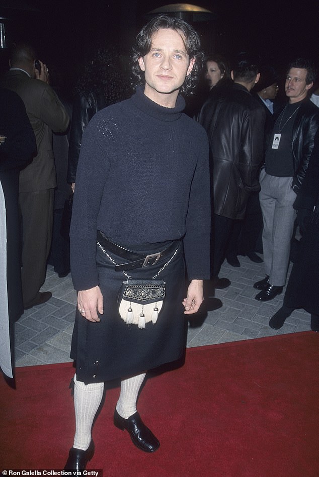 Actor Brian McCardie attends the "200 cigarettes" Premiered in Hollywood on February 10, 1999