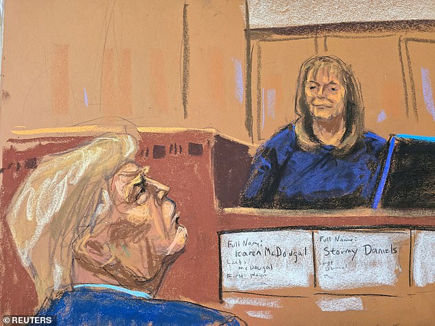 The court heard Friday from Rhona Graff, a longtime Trump aide.  Jurors were shown details of the contact file she maintained, including entries for McDougal and Stormy.