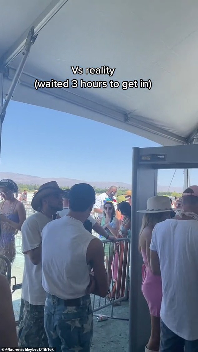 Influencers revealed via Instagram and TikTok stories that transportation at Revolve Festival was disorganized and ill-equipped for large crowds.