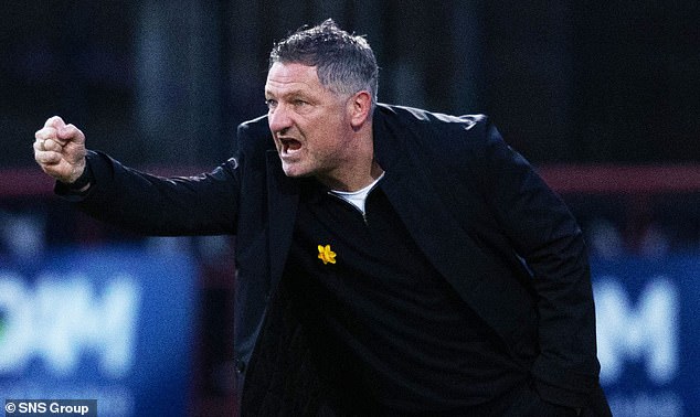 Tony Docherty has led Dundee to a top-six finish in their first season since promotion.