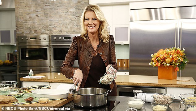 Food Network star Sandra Lee has revealed that she recently became very sick after trying weight loss injections.  (Pictured: Lee on NBC News' 'Today' Show)