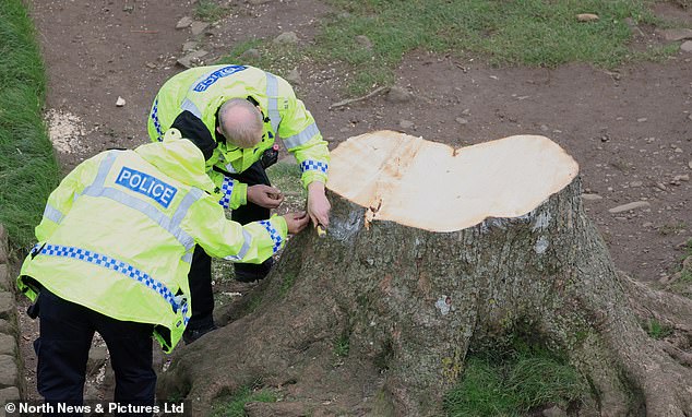 Officers urged people not to visit the site while they investigated the area in September.