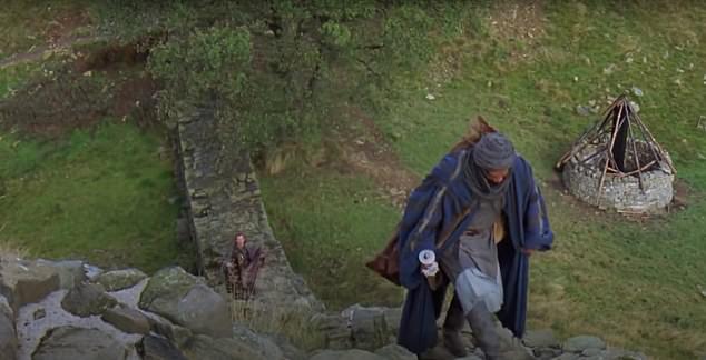 The Sycamore Gap was featured in the 1991 box office hit Robin Hood Prince of Thieves (pictured) starring Kevin Costner and Morgan Freeman.