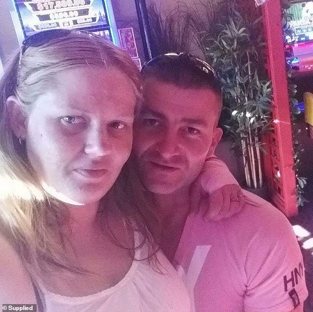 It is understood mother Jamielee Matthews (pictured left) is still in hospital.  Her ex-partner Mark Grover (pictured right) has been feeling 