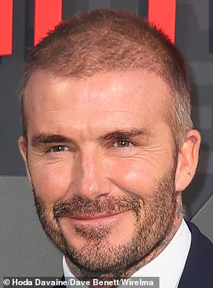 David Beckham in 2023 at the UK premiere of the film 'Beckham' in London