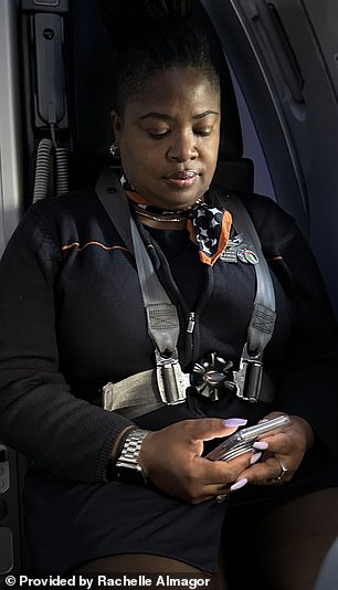 Faust, who is Jewish, told DailyMail.com that he was offended to see a flight attendant, who has not been identified, flaunting a Palestinian flag pin on her uniform during the flight.