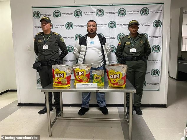 British student Fahad Uddin Ahmed, 25, was arrested in Colombia after allegedly trying to smuggle cocaine disguised as powdered milk.