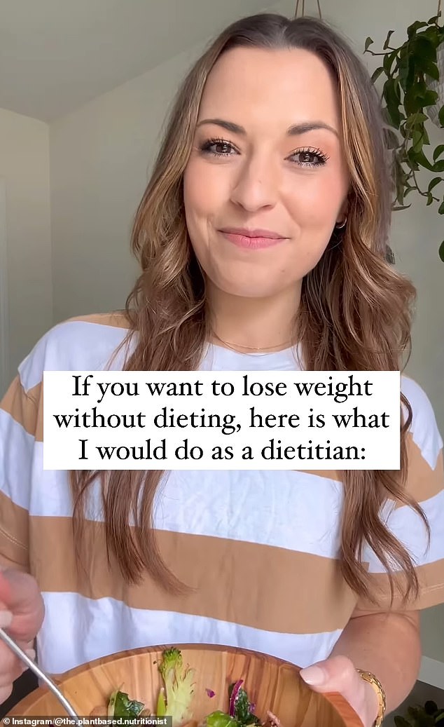 A nutritionist has revealed she has discovered the secret to losing weight without cutting out your favorite foods.