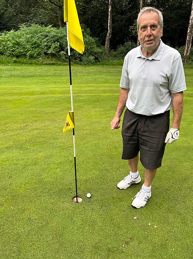 Bob Deller, pictured, was a healthy grandfather who spent his time playing golf, gardening and practicing yoga before he started feeling dizzy last summer.