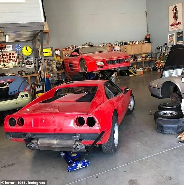 He was arrested April 1 in Arizona on accusations that he attempted to sell a Ferrari Daytona and a Ferrari 512BB to a collector without actually owning them. On his Instagram account, Callaway had been working on a 512BB in his most recent posts.