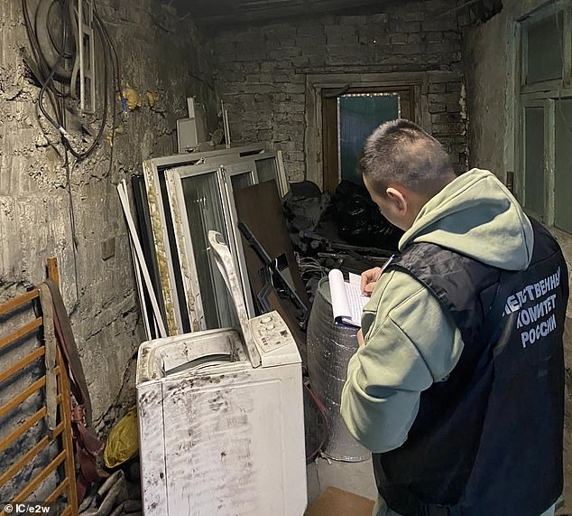 A massive search in the Ulan-Ude area of ​​Siberia, including posters of the missing boy, ended when he was found inside the washing machine in the garage yesterday.