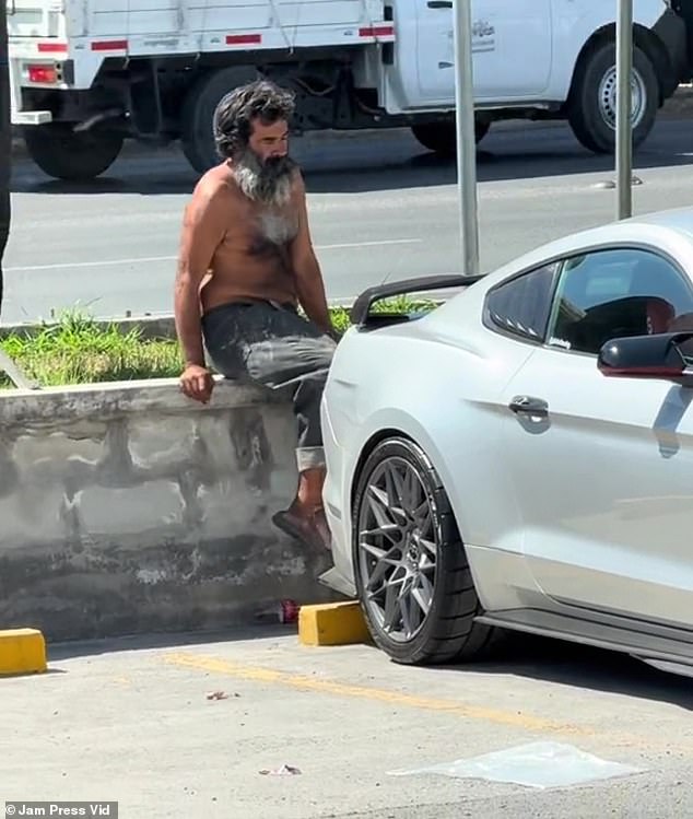 Jorge Pineda went viral after a TikTok video captured him admiring a Ford Mustang in a parking lot in Monterrey, Mexico, recently.  The video was instrumental in reuniting the homeless man with his family, whom he had not seen in 13 years.