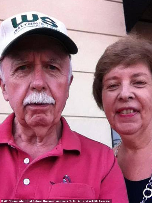 Elrey 'Bud', 69, and June, 66, Runion had driven 200 miles to buy their dream car when they disappeared in January 2015. Their bodies were later discovered on the side of a rural road after being assaulted and shot to death.
