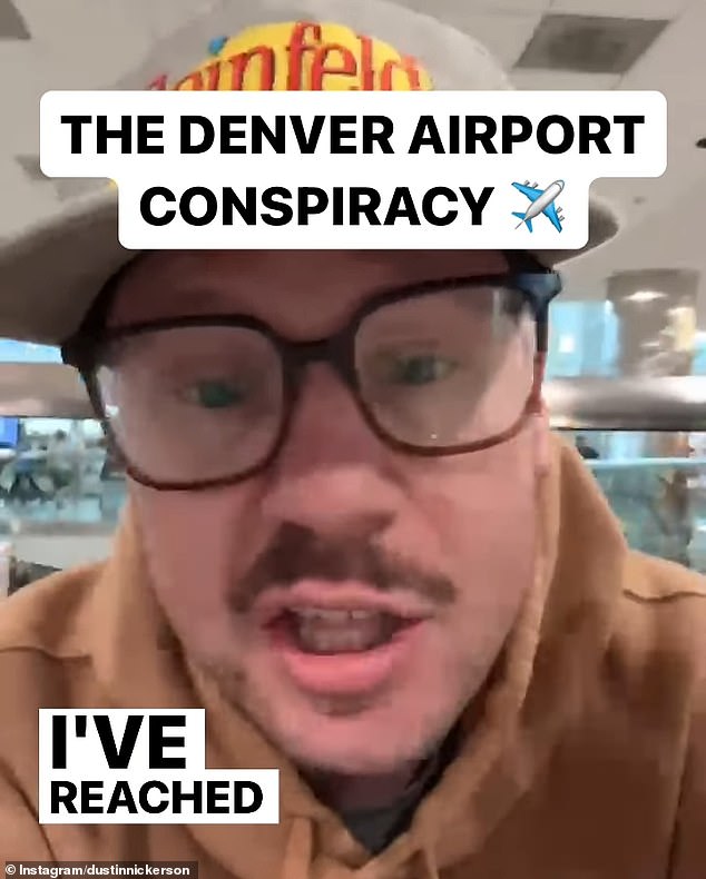 Dustin Nickerson explained why he thinks the chances of the airport being the secret meeting point for a faceless secret society are slim to none.