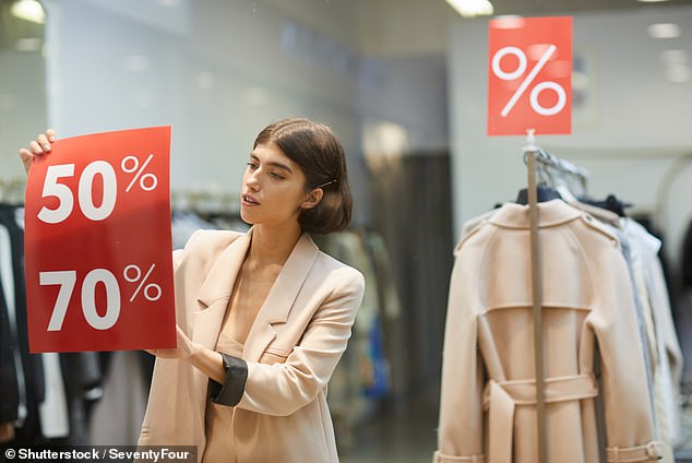 Workers employed in retail industries (pictured) will be among the first to lose their jobs as artificial intelligence technologies take over the workforce.