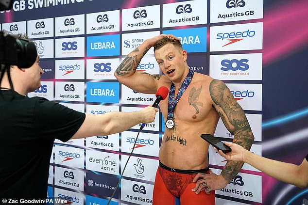 Adam Peaty endured 'three years of hell' after suffering from depression and alcoholism following a difficult split from his long-term girlfriend.