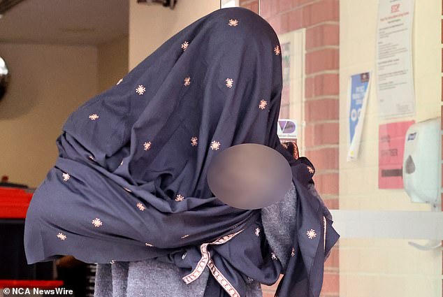 A young woman (pictured) facing a series of serious terrorism charges appeared before Magistrate Tracee Micallef in the Adelaide Youth Court on Friday.