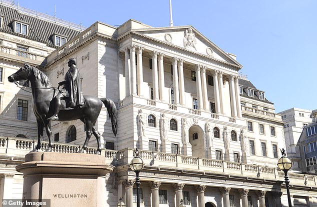 Restrained: A cautious Bank of England is unlikely to rush to cut rates even though the economy badly needs a boost amid sluggish output.