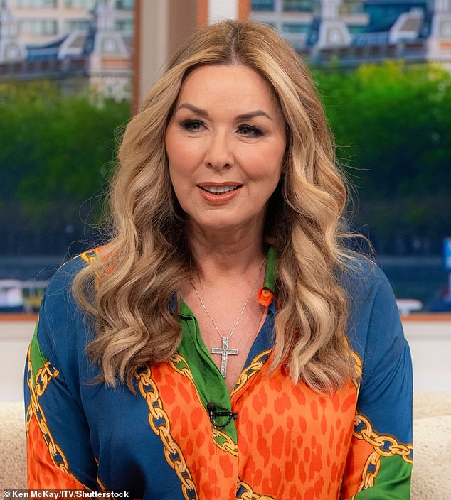 Ricky Hatton is 'completely in love' with Claire Sweeney (pictured last month) after going on a series of dates with the former Brookside star.