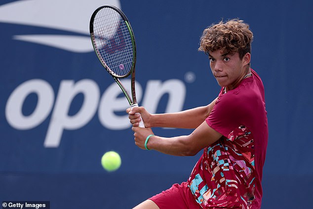 Blanch played men's singles at the US Open last year, but is now stepping up.
