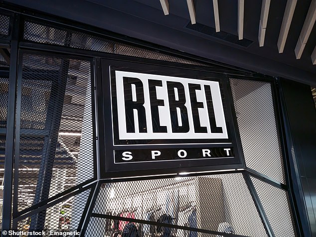Super Retail Group is the parent company of sports and clothing brands Rebel Sport (pictured) and Macpac.
