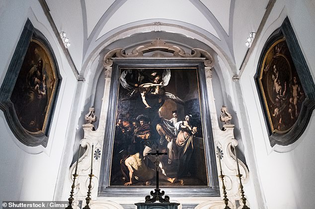 Caravaggio's Seven Acts of Mercy exhibited in the church of Pio Monte della Misericordia