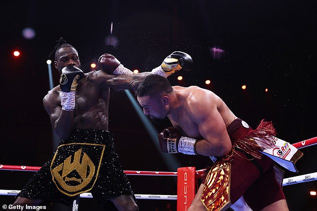 Deontay Wilder's clash with Joseph Parker at the Kingdom Arena in Saudi Arabia in 2023 lasted 12 rounds, with the judges scoring the fight 118-111, 120-108, 120-108 for Parker.