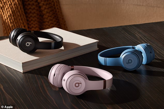The Beats Solo 4 come in matte black, blue and pink and cost $200, down from the previous model which cost $300 when it launched in 2016.