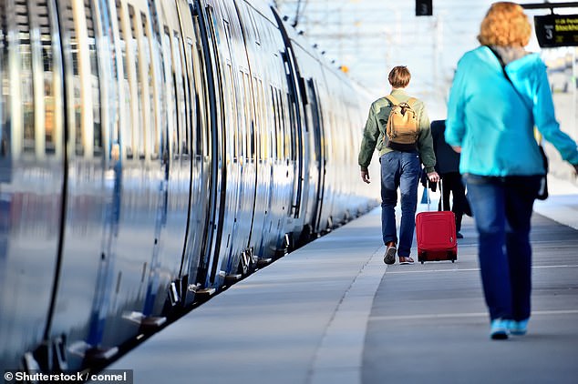 Significant savings: Santander says a rail card saves on average between 16 and 25 years around £182 each year