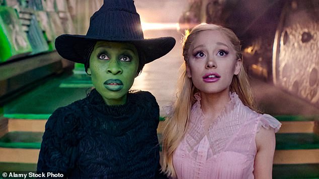 In the film due out in November, Erivo plays Elphaba, while Grande plays Glinda.