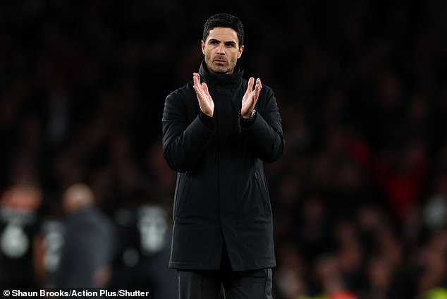 Arsenal manager Mikel Arteta rotated his lineup against Luton on Wednesday night.