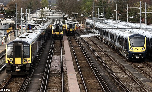 Arsenal fans traveling to Brighton for the late start of the Premier League on Saturday have been hit by major travel chaos on trains.