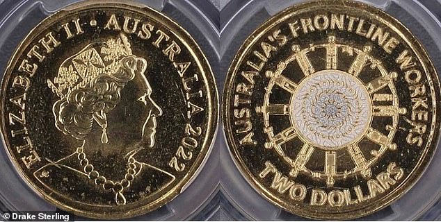 Aussie 2 coin honouring Covid workers now worth 50 times